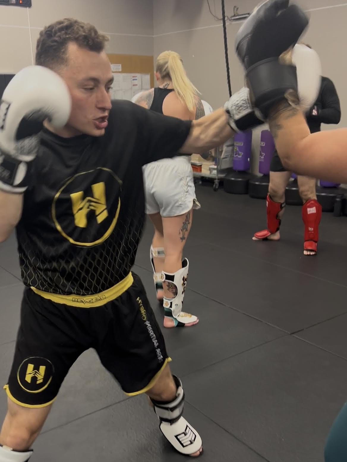 TMA Muay Thai class instruction